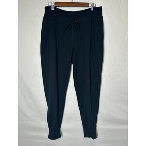 Lole Women's Om Tech Joggers Size L Athleisure Mid Rise Front Pockets